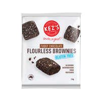 Kezs Gluten Free Chewy Fudgy Cocolate Brownies 210g