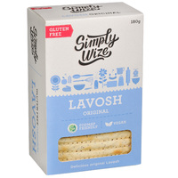 Simply Wize Gluten Free Lavosh Original 180g