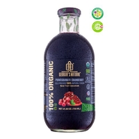 Georgias Natural Organic Pomegranate & Cranberry Juice 1L
