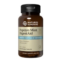 Nature's Sunshine Papaya Mint Digestaid 70 Chewable Tablets