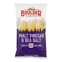 Boulder Canyon Malt Vinegar & Sea Salt Chips 142g
