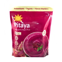 Amazonia Pitaya Deep Pink Dragon Fruit (4x100 Pack) 400g