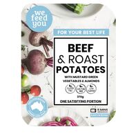 We Feed You Beef & Roast Potatoes 370g