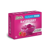 Simply Desserts Jelly Dessert Raspberry 20g