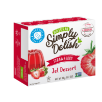 Simply Delish Jelly Dessert Strawberry 20g