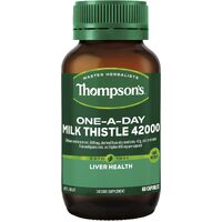 Thompsons One-A-Day Milk Thistle 42000mg 60 capsules