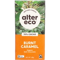 Alter Eco Burnt Caramel 70% Cacao 80g