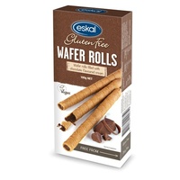 Eskal Gluten Free Wafer Rolls (Chocolate) 100g