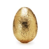 Alpha Dark Chocolate Easter Egg (Unboxed) 150g 