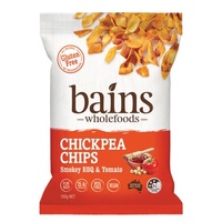 Bains Wholefoods Chickpea Chips Smokey BBQ & Tomato 100g