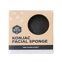 Ever Eco Konjac Facial Sponge Charcoal 