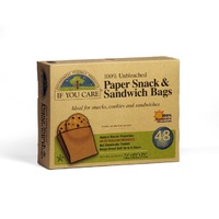 If You Care Paper Snack & Sandwich Bags (48 Pack)