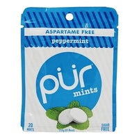 Pur MINTS Peppermint Aspartame Free (20pk) 22g