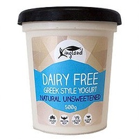 Kingland Dairy Free Natural Greek Style Yogurt 500g