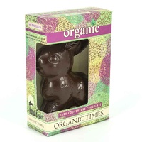 Organic Times (Dark) Chocolate Easter Bunny 70g