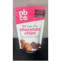 PBCo Choc Chips 98% Sugar Free 220g