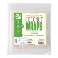 Nuco Organic Raw Coconut Wraps (5 Pack) 70g 