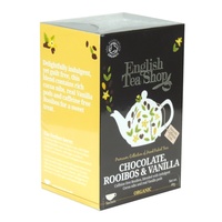 English Tea Shop Organic Chocolate Rooibos & Vanilla (20 Cups) 40g