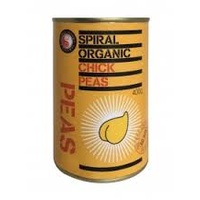 Spiral Organic Chickpeas 400g