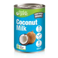 Absolute Organic Coconut Milk 400ml