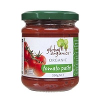 Global Organics Tomato Paste Jar 200g