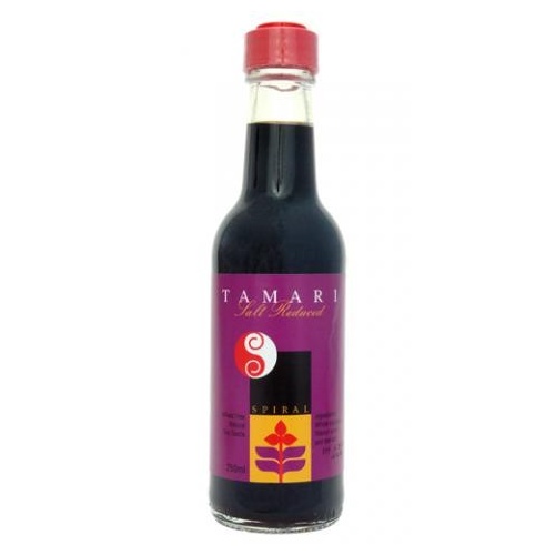Spiral Salt Reduced Tamari 250ml (Pink Label)