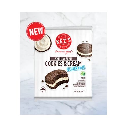 Kezs Kitchen Cookies & Cream Vanilla Bean 180g