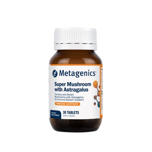 Metagenics Super Mushroom with Astragalus 30tabs