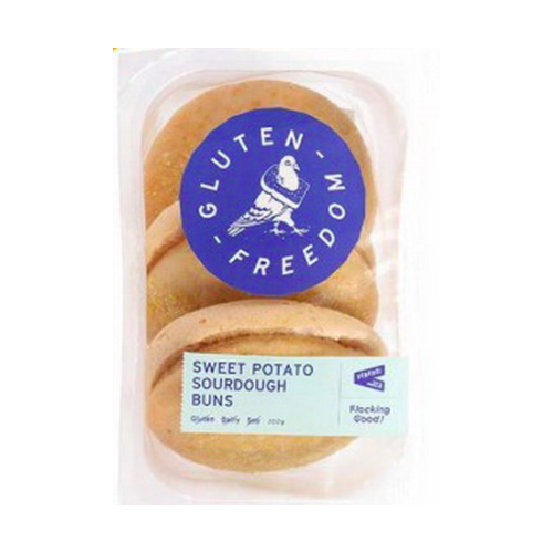 Gluten Freedom Sweet Potato Sourdough Buns 300g