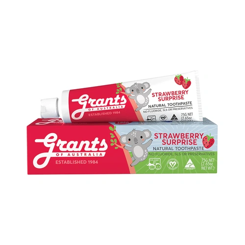 Grants Strawberry Kids Toothpaste 75g