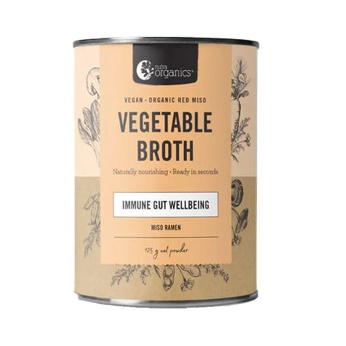 Nutra Organics Vegetable Broth Miso Ramen 125g