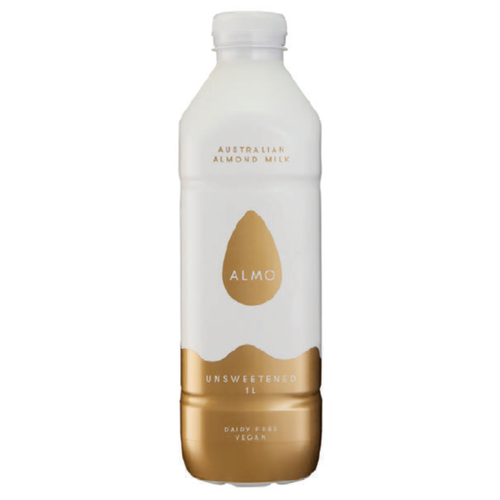Almo Australian Unsweetened Almond Milk 1L