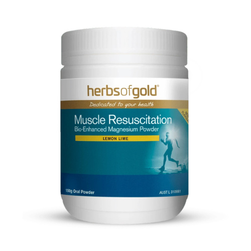 Herbs of Gold Muscle Resuscitation Lemon & Lime Powder 150g