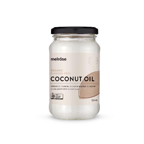 Melrose Organic Coconut Oil Flavour Free 325ml