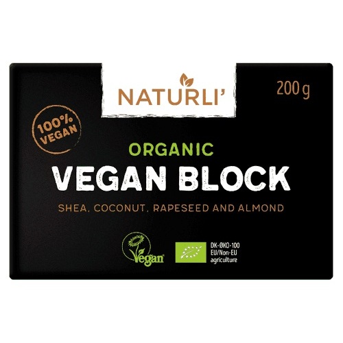 Naturli Organic Vegan Block 200g (In store item only)