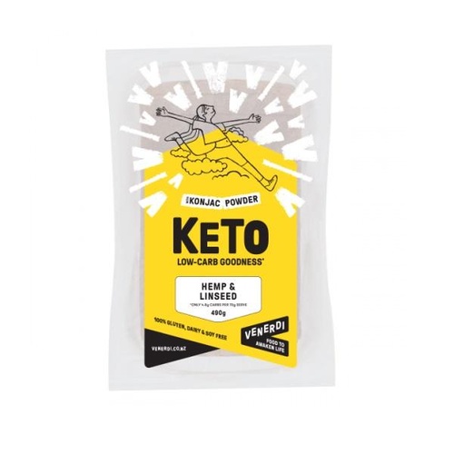 Venerdi Keto Bread Hemp & Linseed 490g