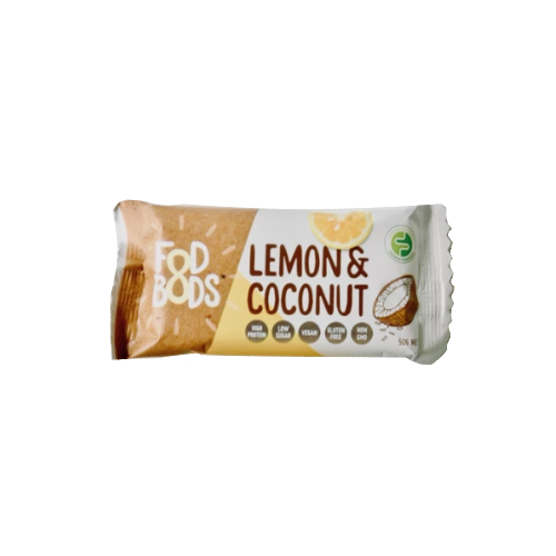 Fodbods Lemon & Coconut Protein Bar 50g