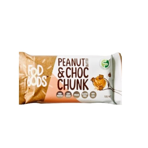 Fodbods Peanut & Choc Chunk Protein Bar 50g