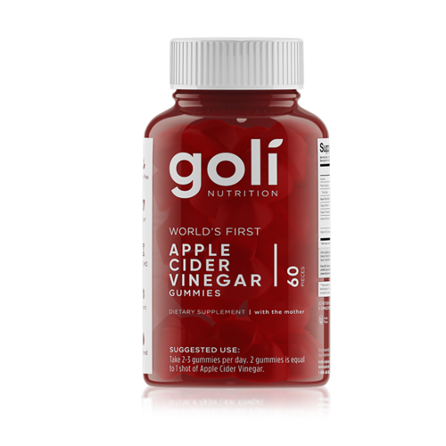 Goli Nutrition Apple Cider Vinegar Gummies (60 Pack) 240g