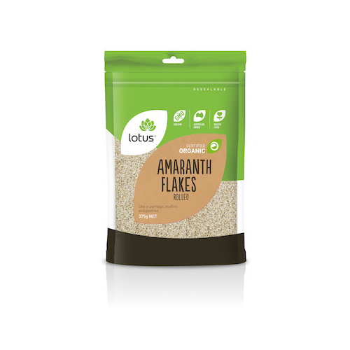 Lotus Amaranth Flakes Rolled Organic 375g