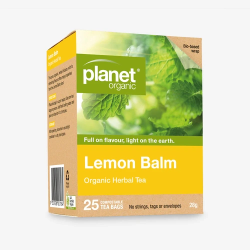 Planet Organic Lemon Balm 25 Teabags