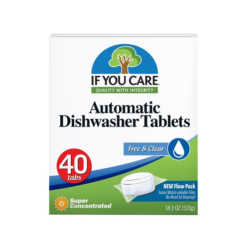 If You Care Dishwasher Tablets (40 Pack)