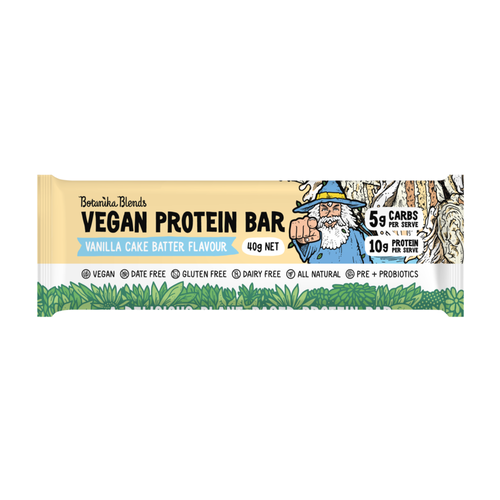 Botanika Blends Vegan Protein Bar Vanilla Cake Batter 40g