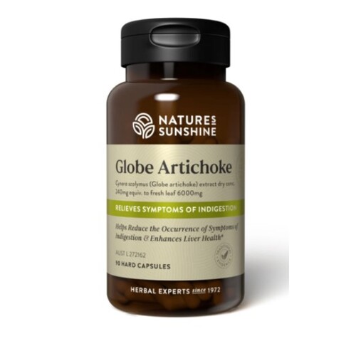 Nature's Sunshine Globe Artichoke 90 Capsules