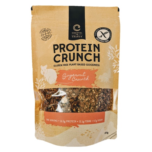 Coastal Crunch Gluten Free Gingernut Crunch 320g
