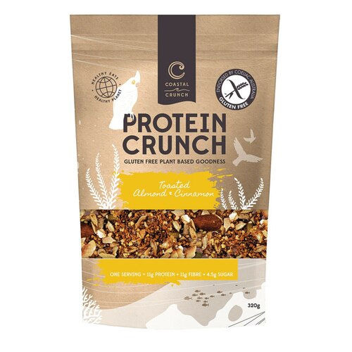 Coastal Crunch Gluten Free Toasted Almond & Cinnamon 320g