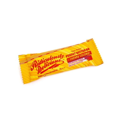 Ridiculously Delicious Peanut Butter Bar (Cherry Coconut) 50g