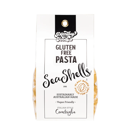 Plantasy Foods Guten Free Pasta Sea Shells Conchiglie 200g