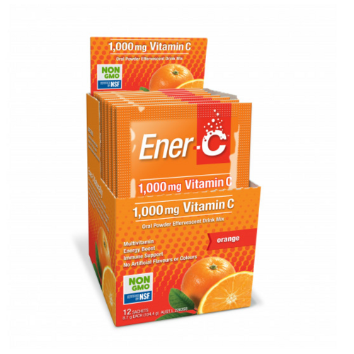 Ener-C Vitamin C Orange 1000mg Sachet 8.7g 