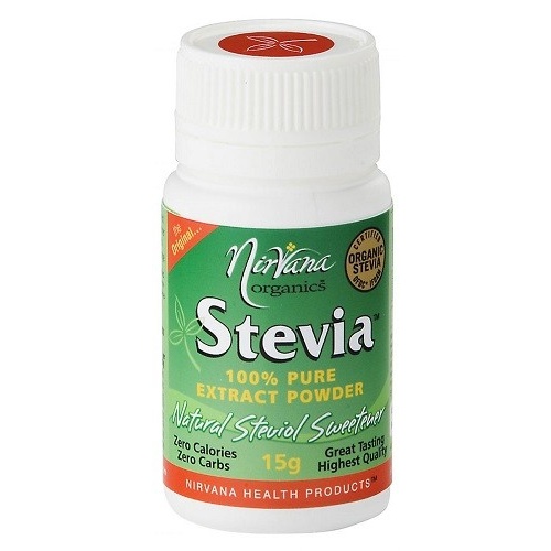 Nirvana Organics Stevia Pure Extract Powder Organic 15g